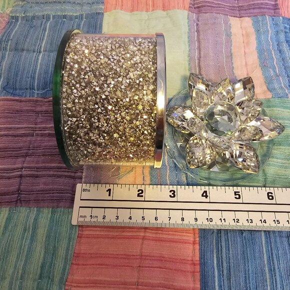 Trinket Box with Crystals and Glitter - Picture 6 of 6
